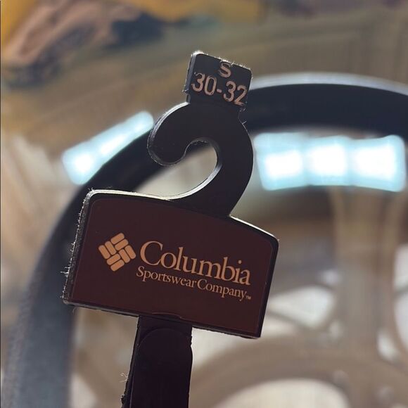 Columbia Brown Leather Belt 30-32 - Picture 2 of 6